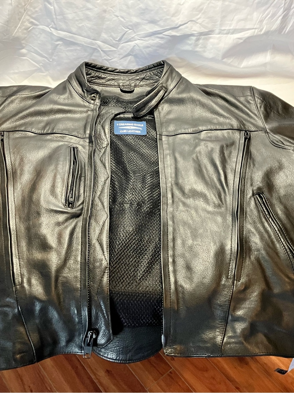 Harley-Davidson Screamin' Eagle Black Premium Cowhide Jacket System + Case